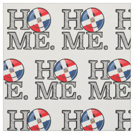 Dominikanische Republik Lächeln Flag Housewarming Stoff