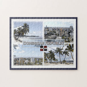 Dominikanische Republik - Mosaik - Puzzle