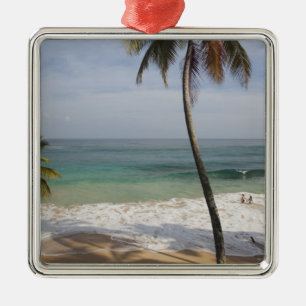 Dominikanische Republik, Nordküste, Abreu, Playa 4 Ornament Aus Metall