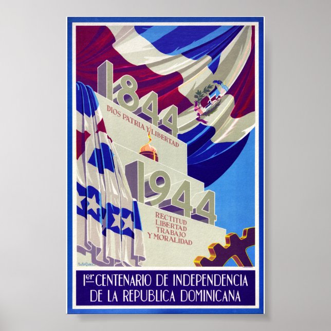 Dominikanische Republik Poster (Vorne)