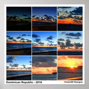 Dominikanische Republik - Poster