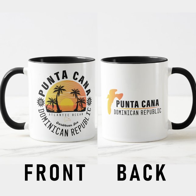 Dominikanische Republik Punta Cana - Retro Souveni Tasse (Von Creator hochgeladen)