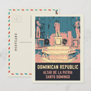 Dominikanische Republik Santo Domingo Altar la Pat Postkarte