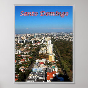 Dominikanische Republik - Santo Domingo - Poster
