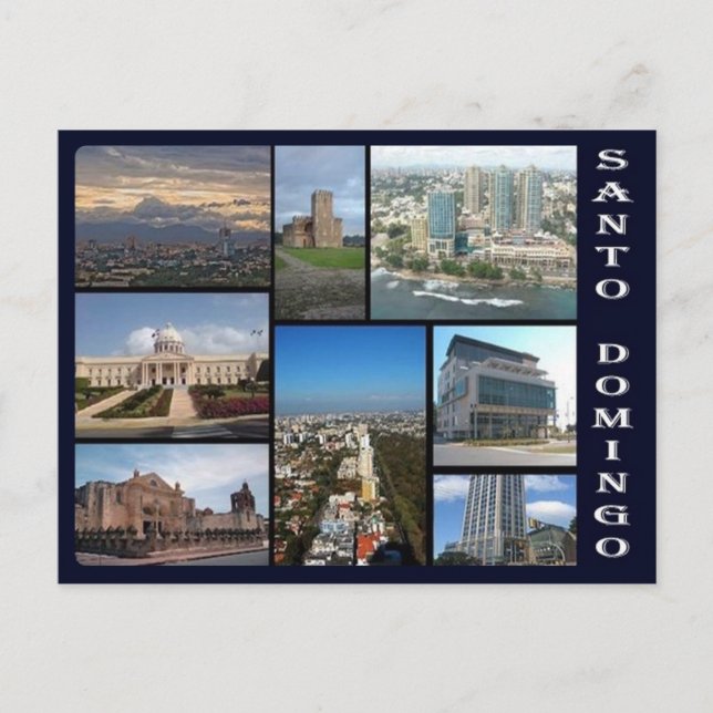 Dominikanische Republik - Santo Domingo - Postkarte (Vorderseite)