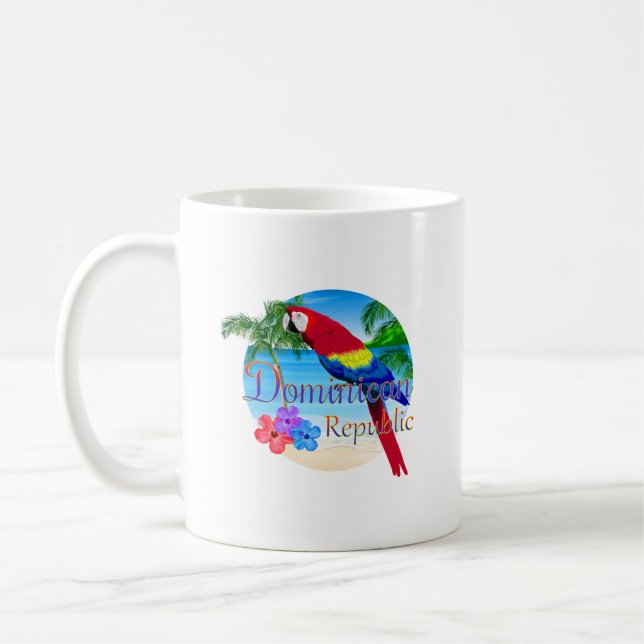 Dominikanische Republik Tropical Kaffeetasse (Links)