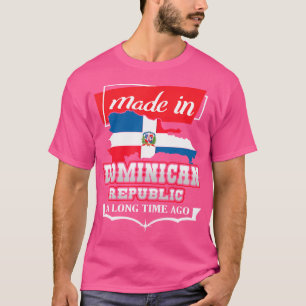 Dominikanische Republik vor langer Zeit - Länderfl T-Shirt