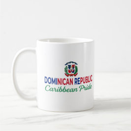 Dominikanisches Wappen | Täglicher Stolz Kaffeetasse