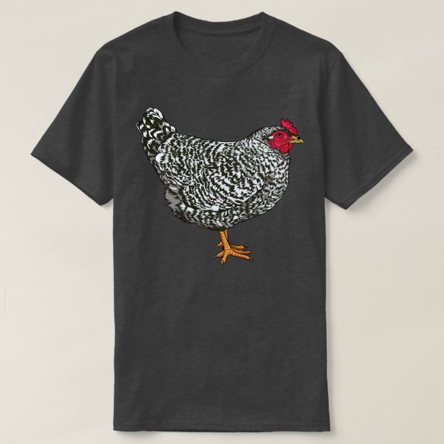 Dominique Chicken T-Shirt (Design vorne)