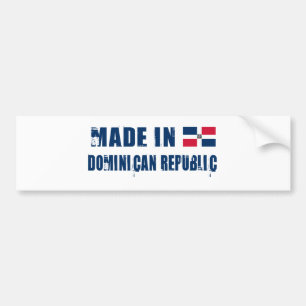 DOMINISCHE REPUBLIK AUTOAUFKLEBER