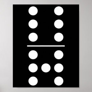 Domino 6 und 7 passende 67 Dominos Gruppenkostüme Poster
