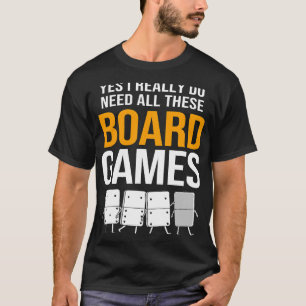 Domino Board Game Funny Dominos for Men T-Shirt