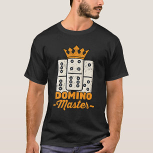 Domino - Domino Master - Turnier Spieler - Hob T-Shirt