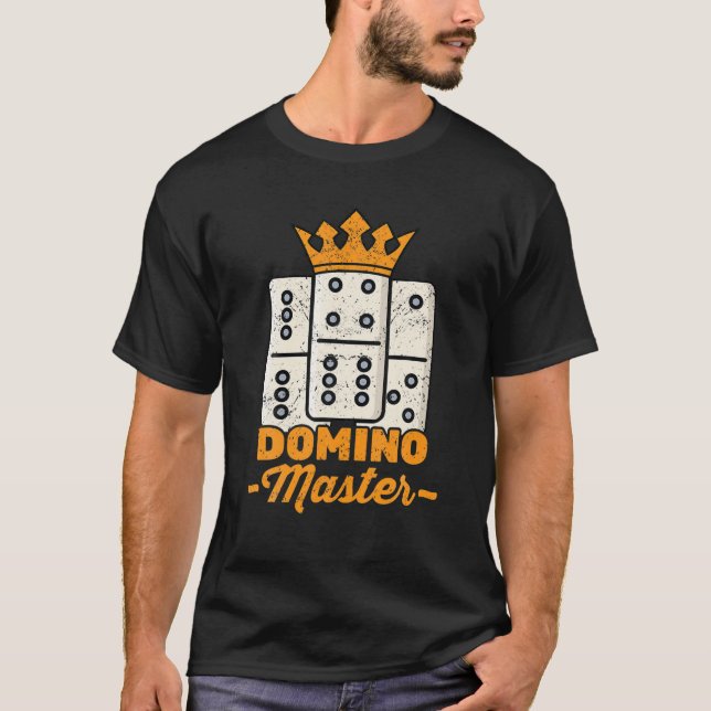 Domino - Domino Master - Turnier Spieler - Hob T-Shirt (Vorderseite)
