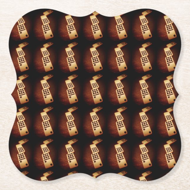 Domino Effect Paper Untersetzer (Vorderseite)