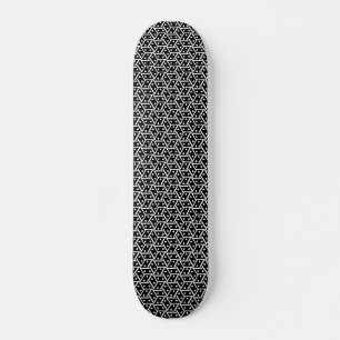 Domino-Effekt - Schwarz und Weiß Skateboard