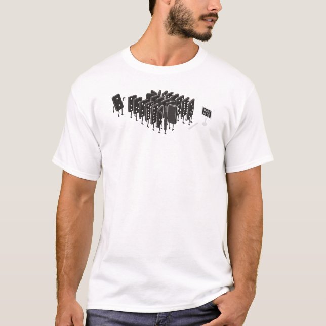 Domino-Effekt T-Shirt (Vorderseite)