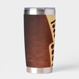 Domino-Effekt Wasserflasche Thermobecher