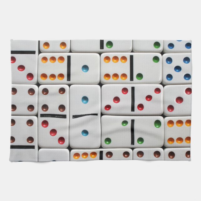 Domino-Geschirrtuch Küchentuch (Horizontal)