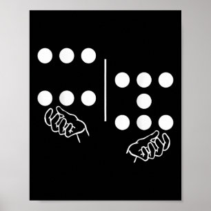 Domino-Gruppencostüme 6-7 Passende Lustige 67 Domi Poster