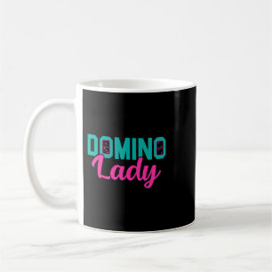 Domino Lady Dominoes Master Game Players Kaffeetasse