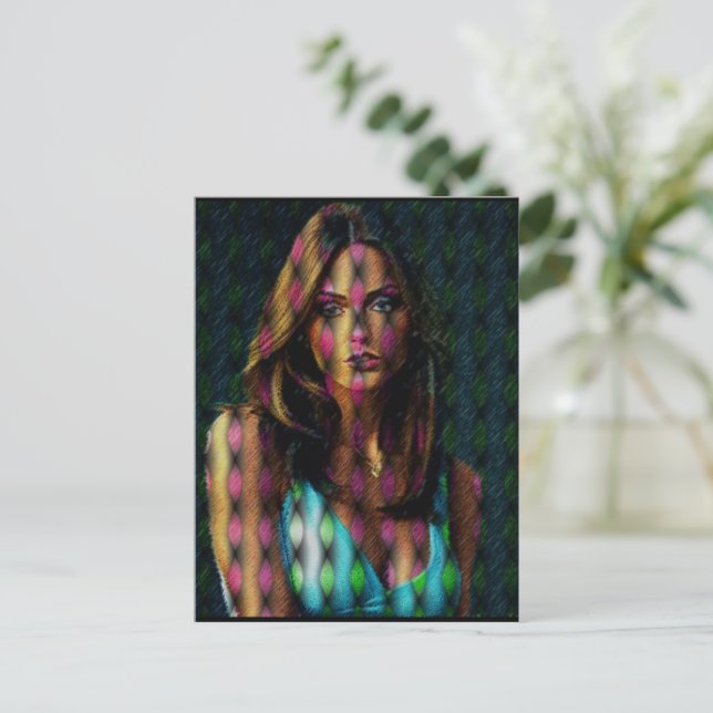 Domino Postkarte (Stehend Vorderseite)