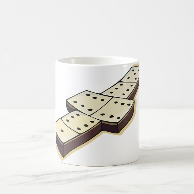 Domino-Spiel-Tasse Tasse (Von Creator hochgeladen)