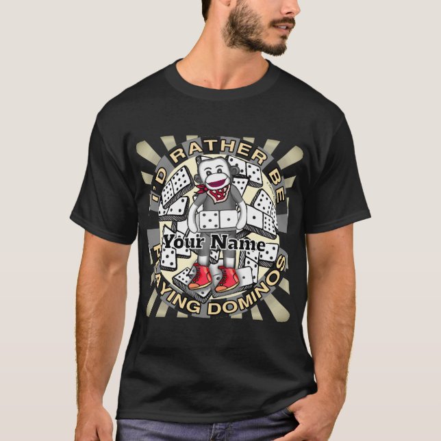 Domino spielen   T-Shirt (Vorderseite)