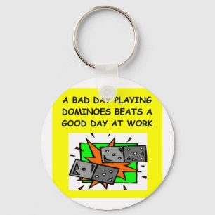 DOMINO-Spieler Schlüsselanhänger
