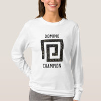 Domino Spiral Champion Long Sleeve T - Shirt