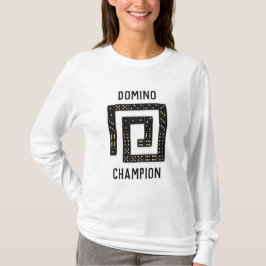 Domino Spiral Champion Long Sleeve T - Shirt