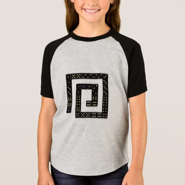 Domino Spiral T - Shirt (Child) (Vorderseite)