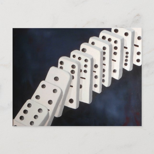 Domino Theory Postkarte (Vorderseite)