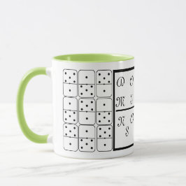 Domino-Welt Tasse