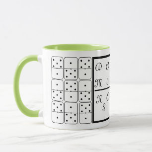 Domino-Welt Tasse