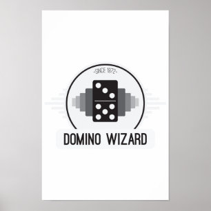 Domino-Zauberer-offizielles Logo-Plakat Poster