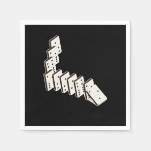 Dominoes Dominoe Game Game Night Serviette