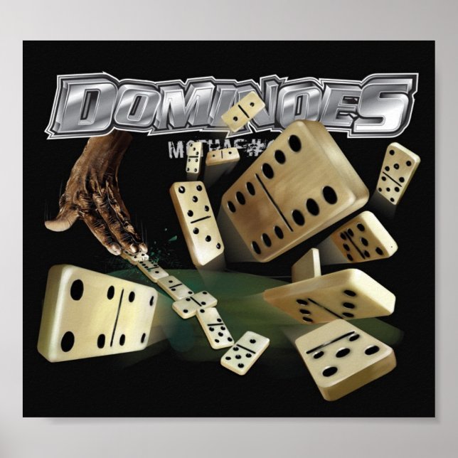 DOMINOES POSTER (Vorne)
