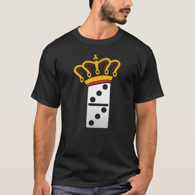 Dominoes Queen - Meistergeschenk T-Shirt (Vorderseite)
