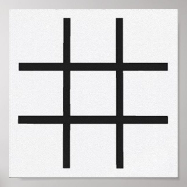 Dominoes-Tic Tac Toe TAG Grid (2"-Kühlschrankmagne Poster (Vorne)