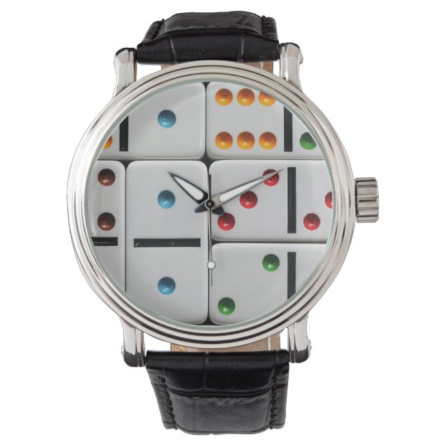 Dominoes watch armbanduhr (Vorderseite)