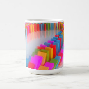 Dominos fallendes II Kaffeetasse