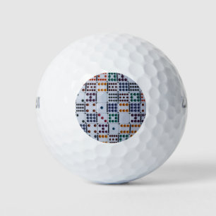 Dominos Numbers Game Golfball