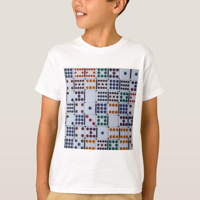 Dominos Numbers Game T-Shirt (Vorderseite)