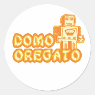 domo_oregato runder aufkleber