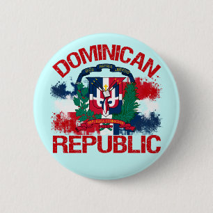 Domonican Republik Button