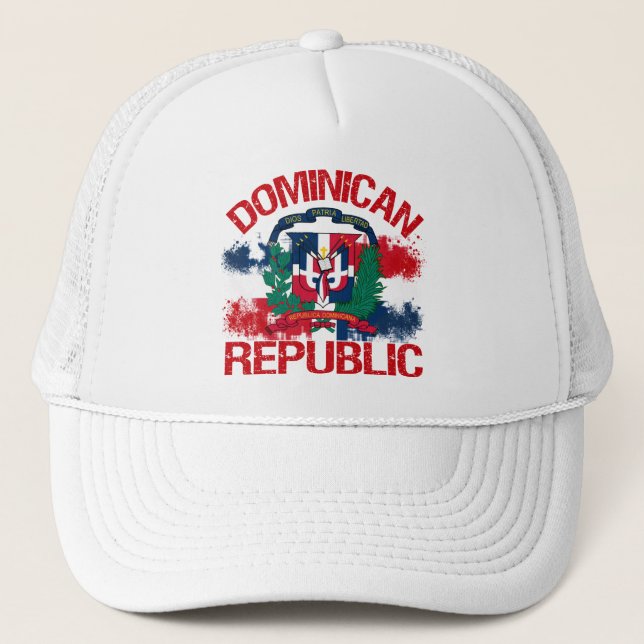 Domonican Republik Truckerkappe (Vorderseite)