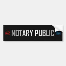 DomTopNotary Notary Public Autoaufkleber