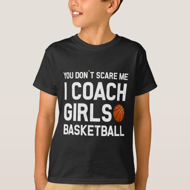 Don39t Obacht Me I Coach Girls Basketball Sport T-Shirt (Vorderseite)