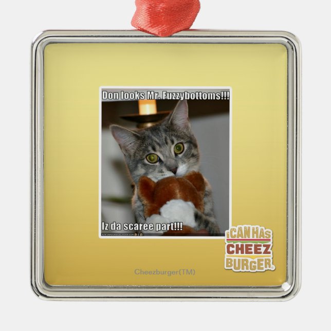 Don-Blicke Ornament Aus Metall (Vorne)